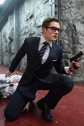  Taron Egerton en 'Kingsman: Servicio Secreto'