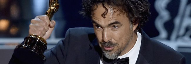 Alejandro González Iñárritu en los Oscar 2015