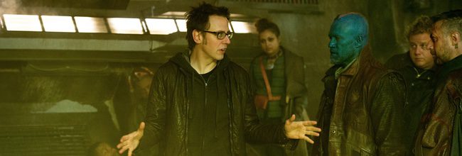 James Gunn en el rodaje de 'Guardianes de la Galaxia'