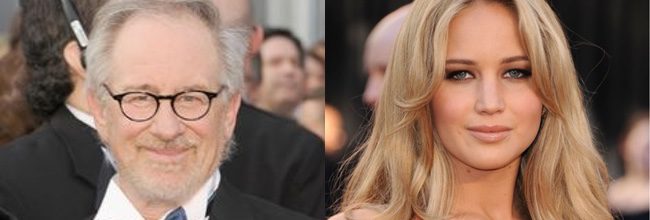  Steven Spielberg y Jennifer Lawrence