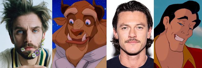 Dan Stevens y Luke Evans