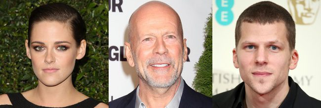 Kristen Stewart - Bruce Willis - Jesse Eisenberg