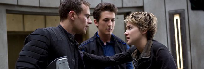  Theo James, Miles Teller y Shailene Woodley en 'La serie Divergente: Insurgente'