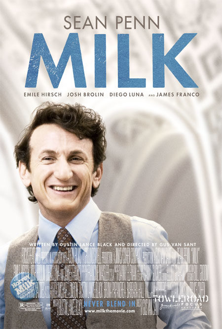 Primer cartel de 'Milk'