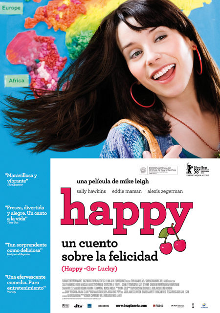 Cartel en castellano de 'Happy'