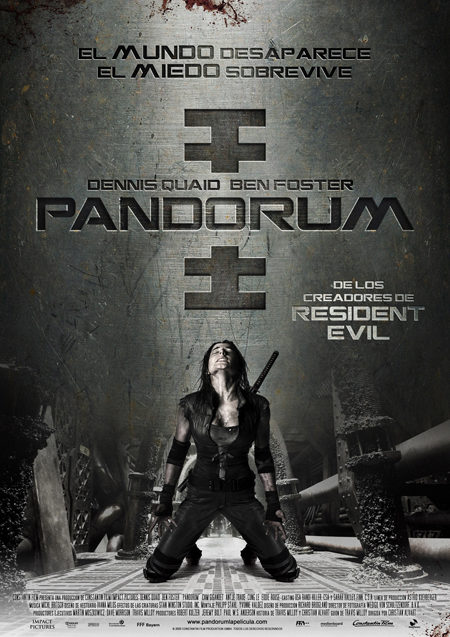 Cartel en castellano de 'Pandorum'