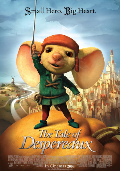 Nuevo póster de 'El valiente Despereaux'