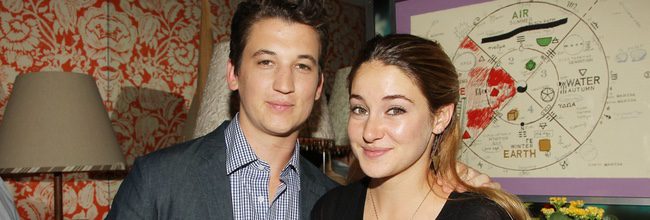  Shailene Woodley y Miles Teller