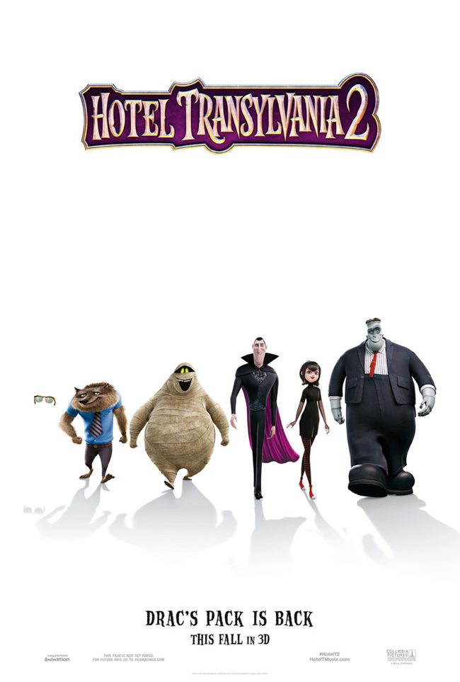  Cartel de 'Hotel Transilvania 2'