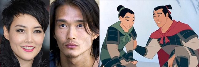  Rinko Kikuchi y Karl Yune en 'Mulan'