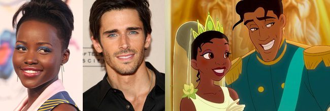  Lupita Nyong'o y Brandon Beemer en 'Tiana y el sapo'