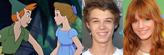  Bella Thorne y Colin Ford en 'Peter Pan'