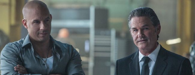  Vin Diesel y Kurt Russell en 'Fast & Furious 7'