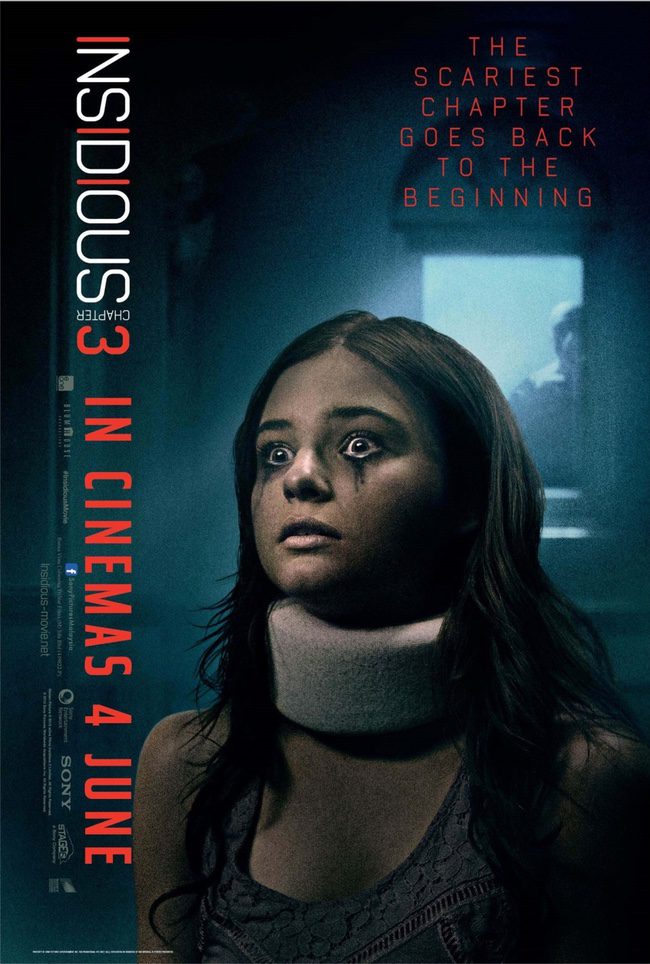 Nuevo tráiler y póster de 'Insidious: Capítulo 3' con Stefanie Scott aterrada