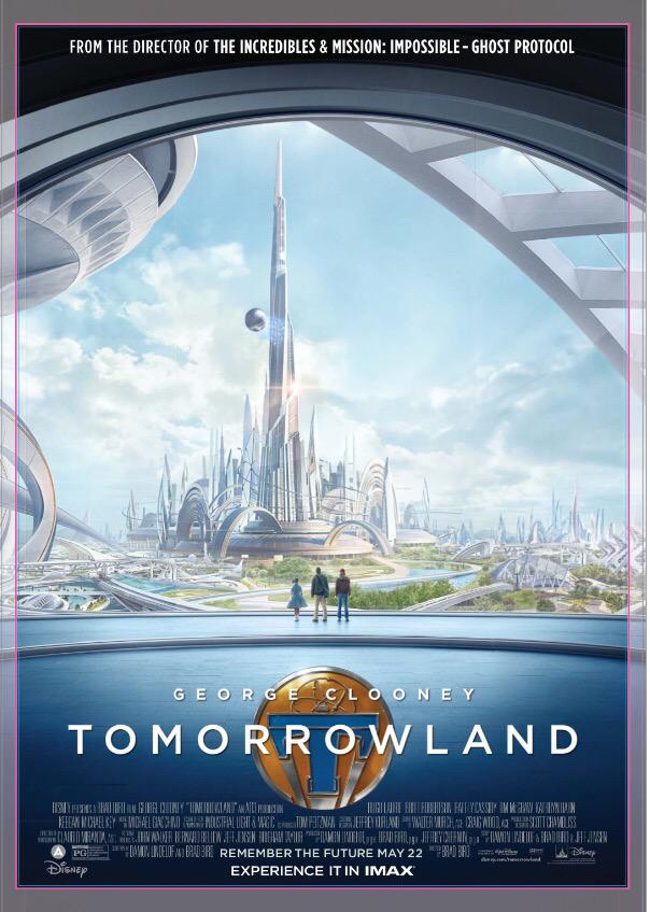  Póster IMAX de 'Tomorrowland: El mundo del mañana'