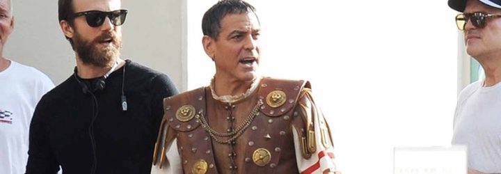  George Clooney en el set de 'Hail Caesar!'