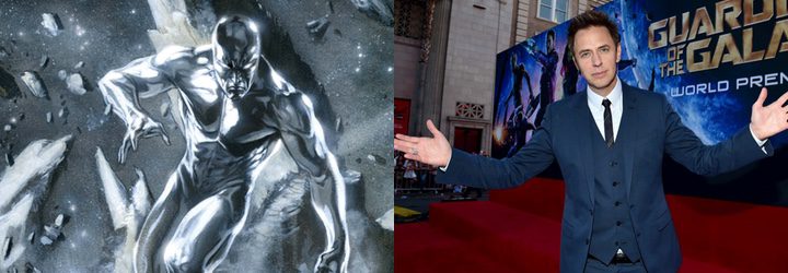  Silver Surfer y James Gunn