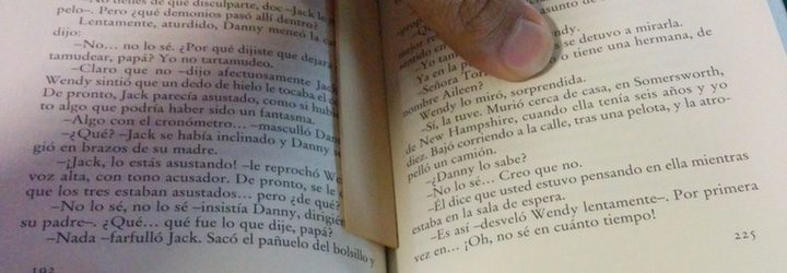  Libro de 'El resplandor' de Stephen King