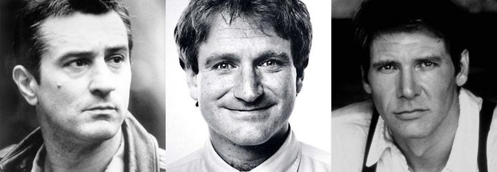  Robert De Niro, Robin Williams y Harrison Ford