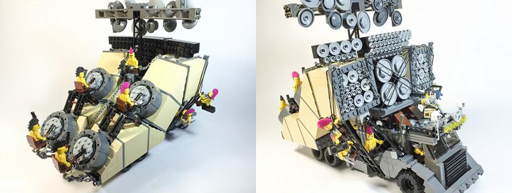  Versión de LEGO de 'Mad Max: Furia en la carretera'