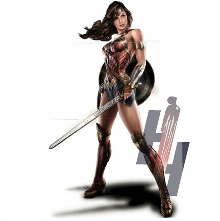  Promo Art de Wonder Woman en 'Batman v Superman: El amanecer de la Justicia'