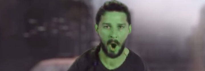 Shia LaBeouf enfadado