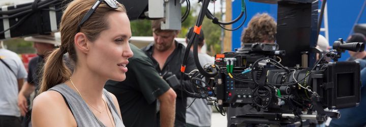  Angelina Jolie grabando 'Invencible (Unbroken)'