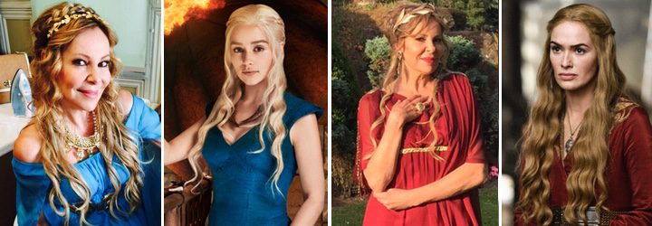 Ana Obregón se convierte en Daenerys Targaryen para el rodaje de 'Santiago Apóstol'