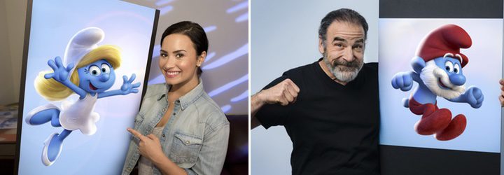 Demi Lovato, Mandy Patinkin y Rainn Wilson pondrán voz a la película animada de 'Los Pitufos'