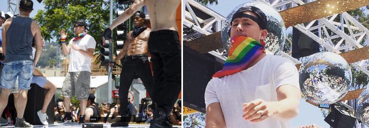 Los protagonistas de 'Magic Mike XXL' se desnudan y desfilan en el Orgullo Gay