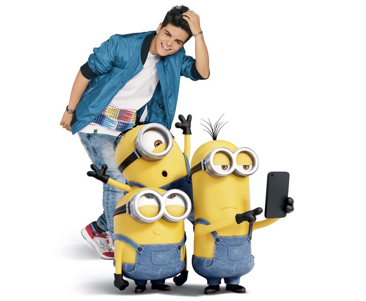 Abraham Mateo y Los Minions