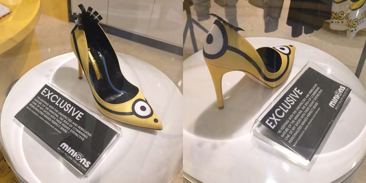 Zapatos de tacón de Los Minions