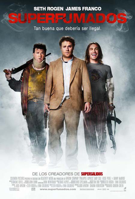 Cartel en castellano de 'Pineapple Express'