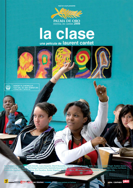 Póster en castellano de 'La clase'