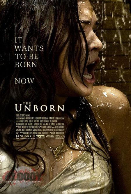 Primer cartel de 'The unborn'