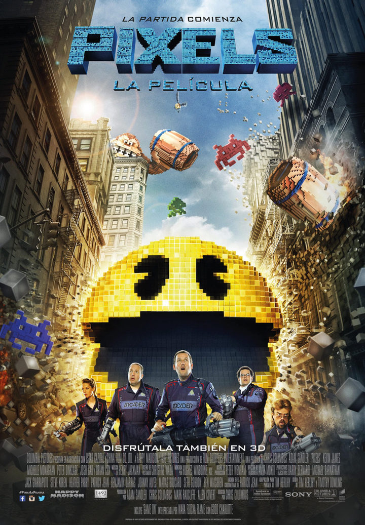  Póster 'Pixels'