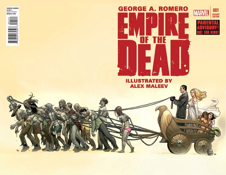 Portada de un número de 'Empire of the Dead'