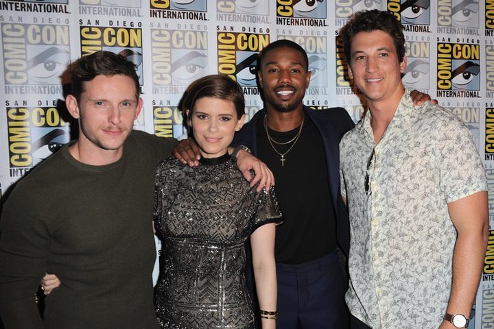 los protagonistas en la comic-con 2015