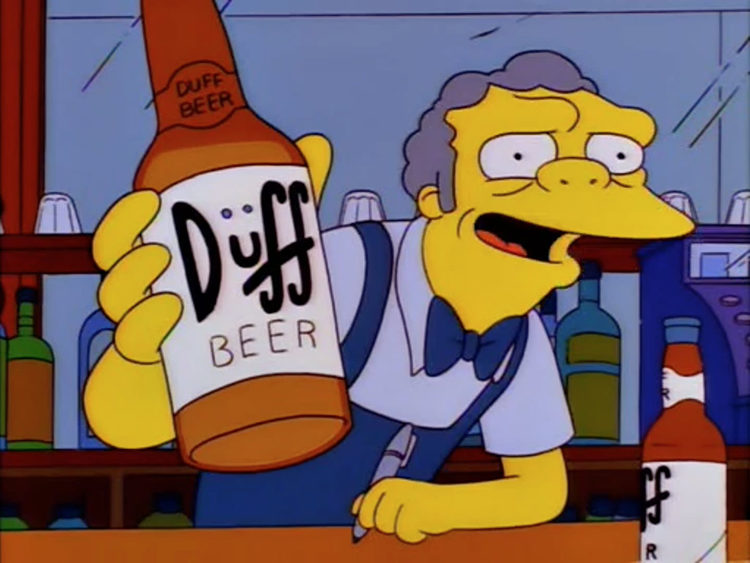 La cerveza Duff de 'Los Simpson' se venderá en todo el mundo en 2016