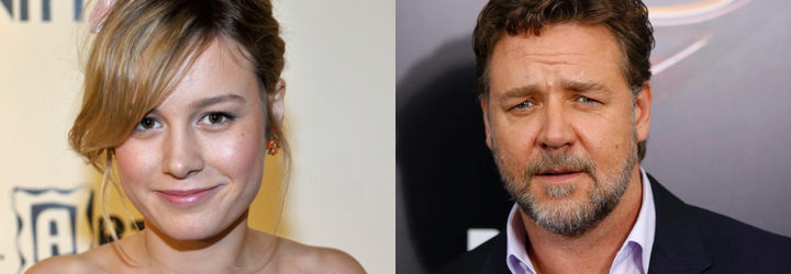  Brie Larson y Russell Crowe