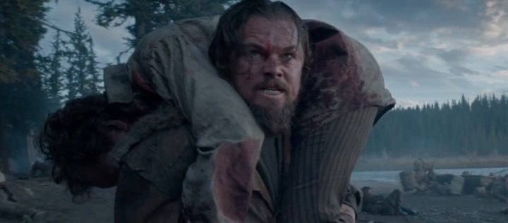 DiCaprio en una escena del rodaje