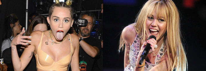  Miley Cyrus y 'Hannah Montana'