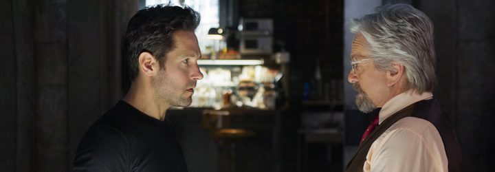 Paul Rudd y Michael Douglas en 'Ant-Man'