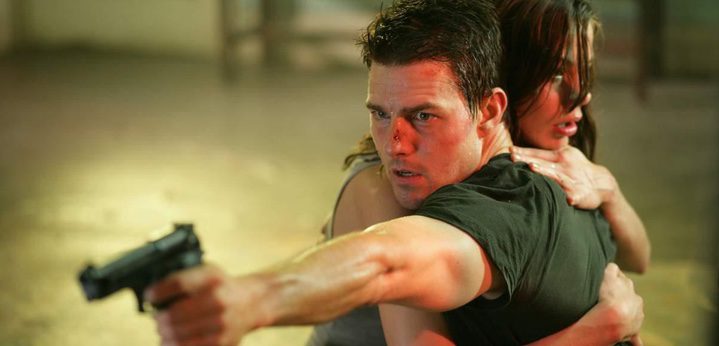 Cruise como Ethan Hunt en 'Misión Imposible II'