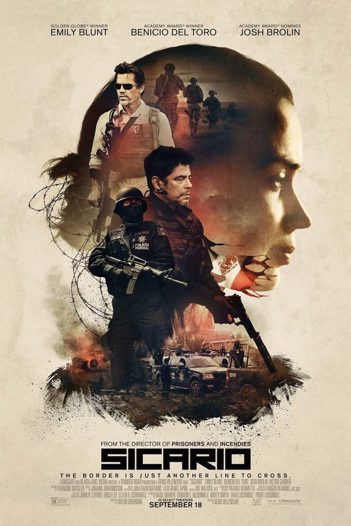 Cartel de 'Sicario'