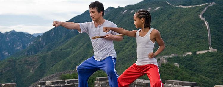 Jackie Chan y Jaden Smith