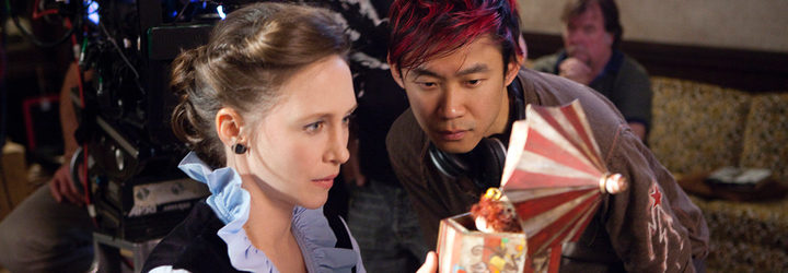 James Wan en el set de 'Expediente Warren'