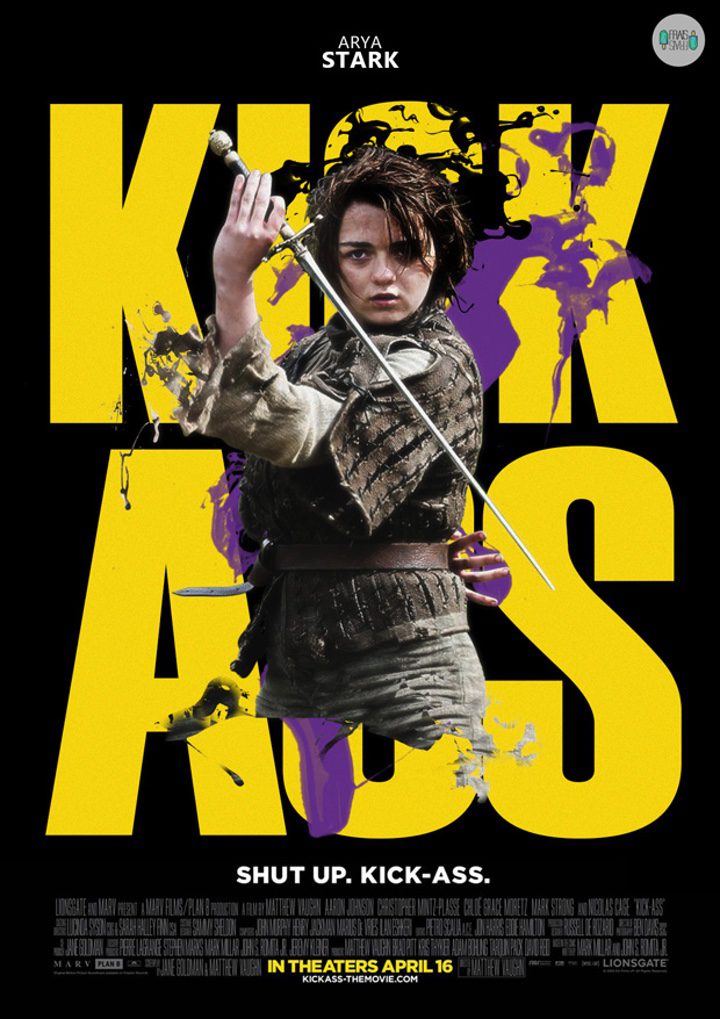 Aria dura de pelar en 'Kick-Ass' 