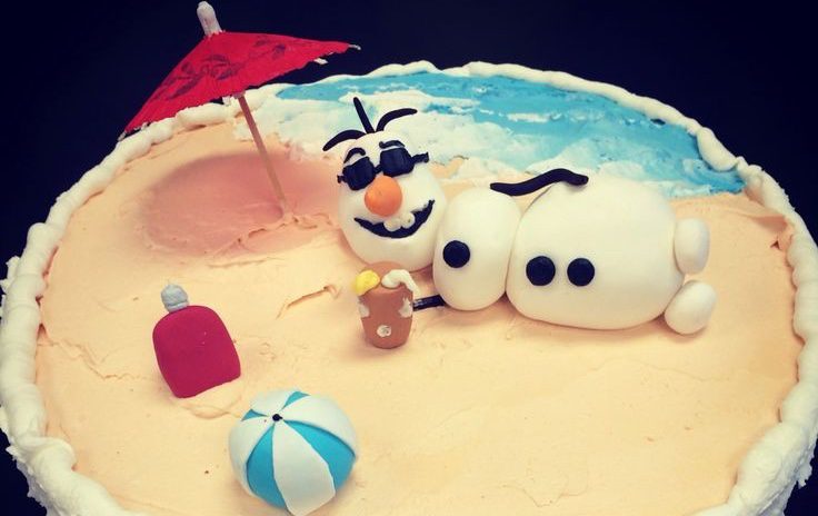 Tarta de Olaf