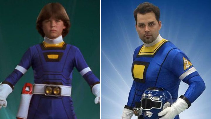  Blake Foster como Blue Ranger